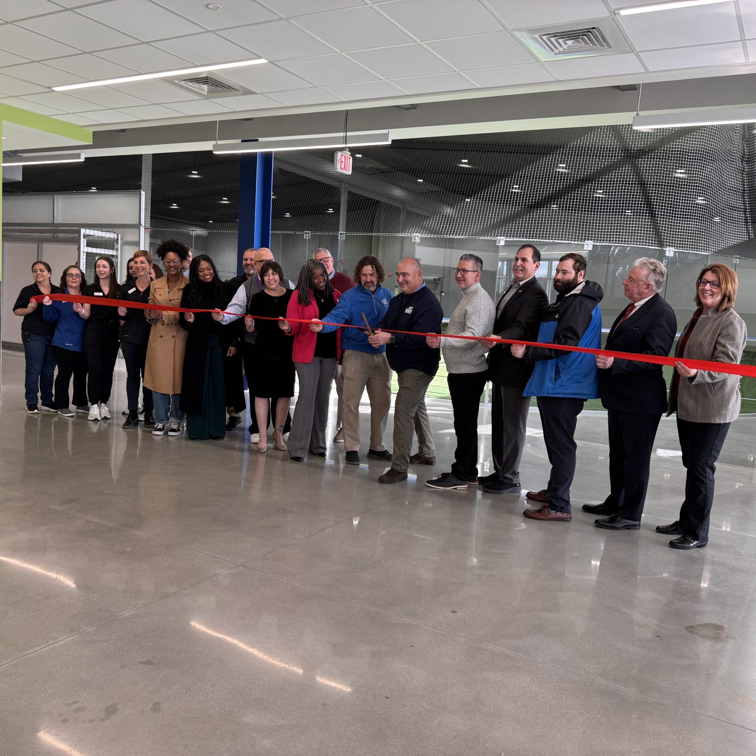 Open for business! Hagerstown Field House cuts the ribbon on new 114,000 sq ft indoor turf and court facility